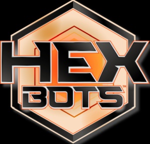 HEX BOTS logo black